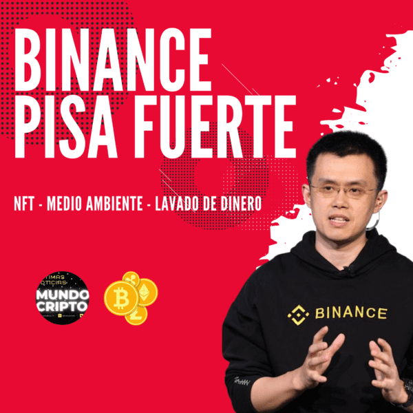 Binance pisa Fuerte