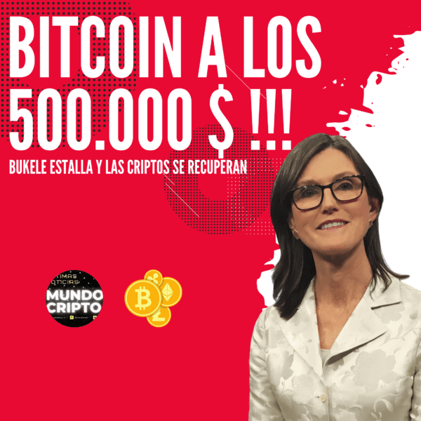 Cathie Wood Bitcoin a los 500.000