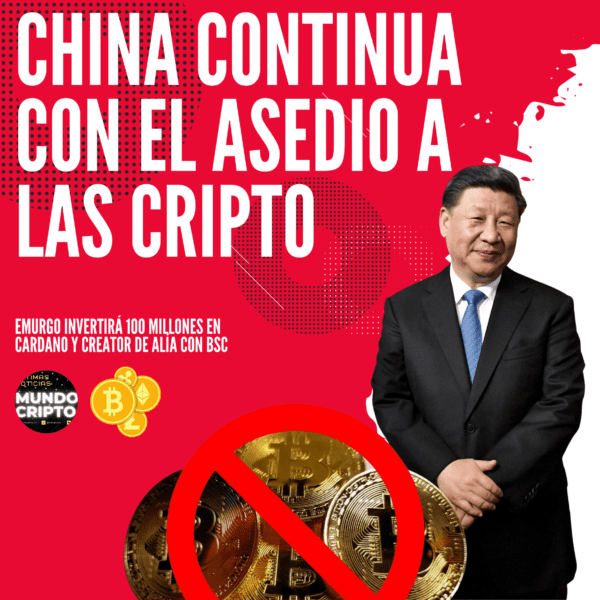 China prohíbe webs cripto